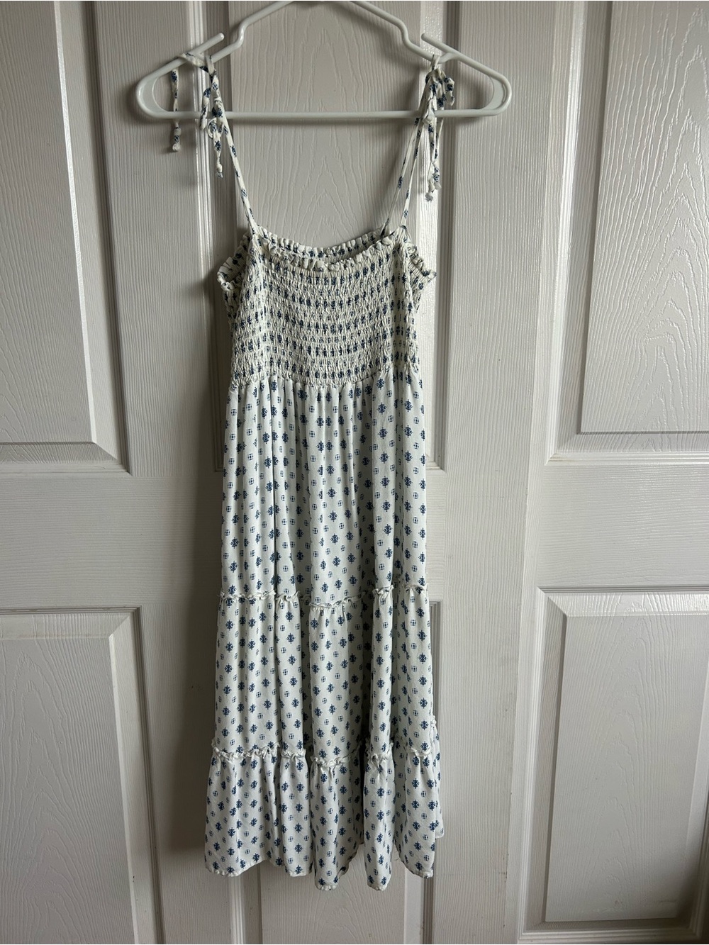 Smock Midi Tier Dress
